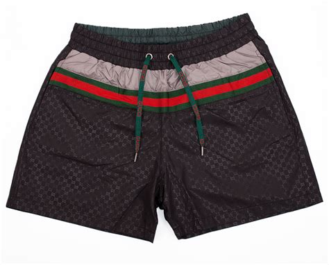 fake gucci swim shorts|gucci swim shorts men's.